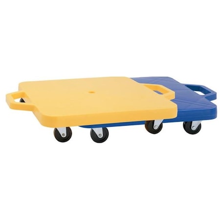 Champion Sports Champion Sports HDS12 12 in. Heavy Duty Scooter with Handle Set; Assorted Blue & Yellow HDS12